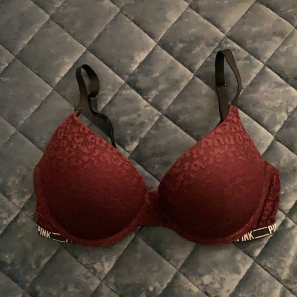 PINK Victoria's Secret Other - PINK Leopard Print Push-Up Bra